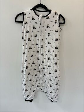 Kyte Baby Panda Print Sleeveless Sleep Walker Sleep Sack 1.0 tog
